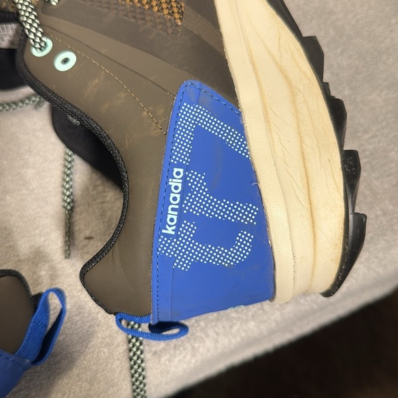 Adidas shoes men’s 13 Adidas Kanadia TR7 Brown and Blue Athletic Trail Running - Picture 11 of 12